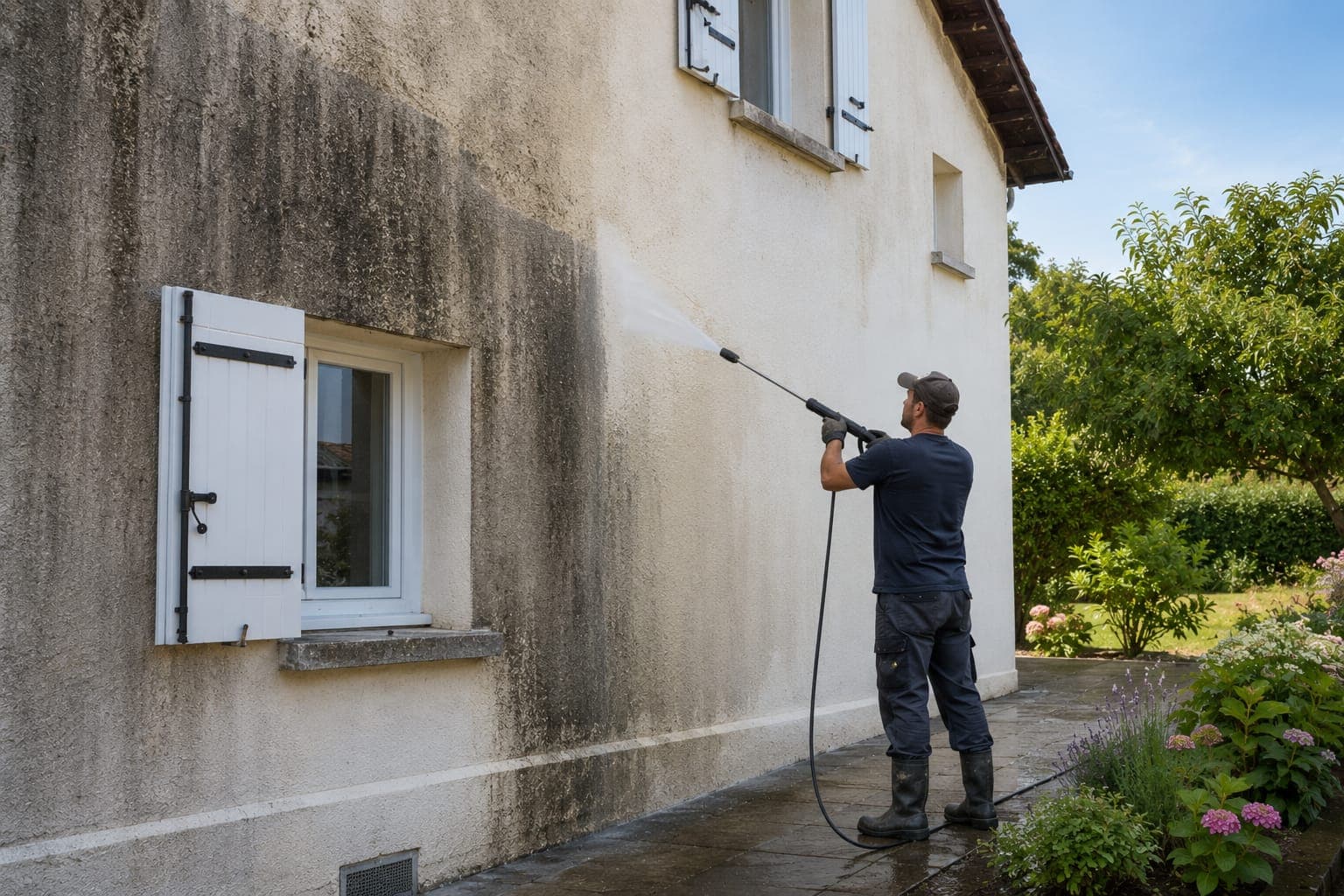 Hydrofuge de masse de façade